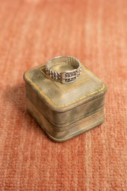 Victorian Sterling Buckle Ring