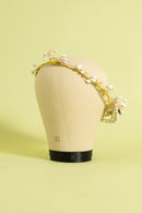1930s Wax Blossom Bridal Circlet Crown