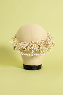 1930s Wax Blossom Bridal Circlet Crown