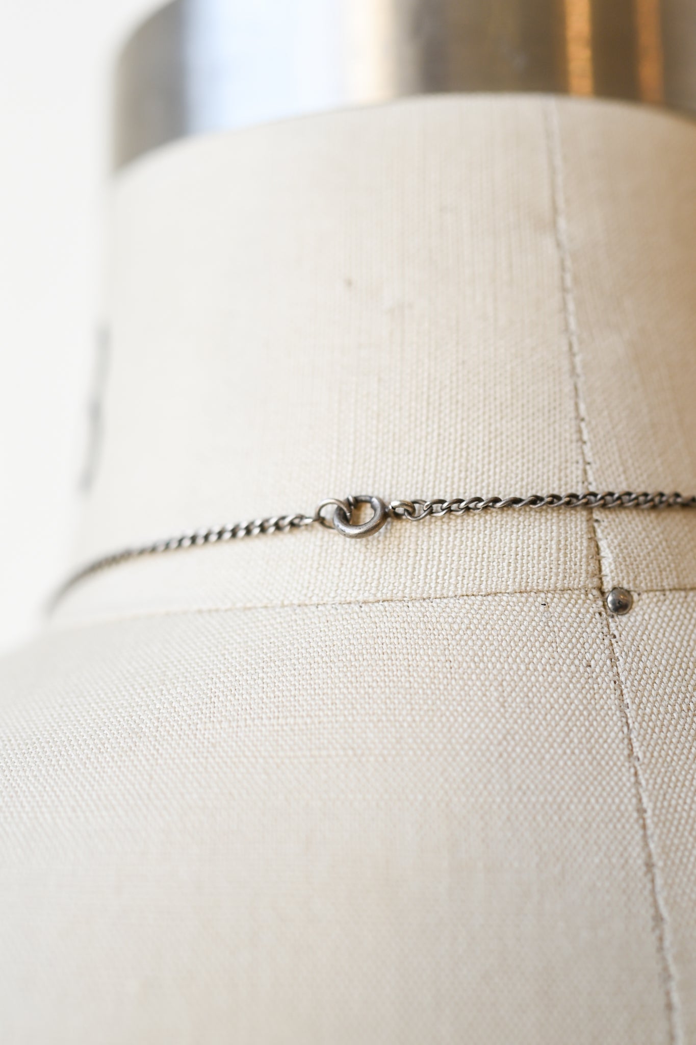 Art Nouveau Sterling Filigree Necklace