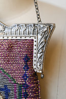 Edwardian Hand Beaded Love Purse