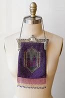 Edwardian Hand Beaded Love Purse