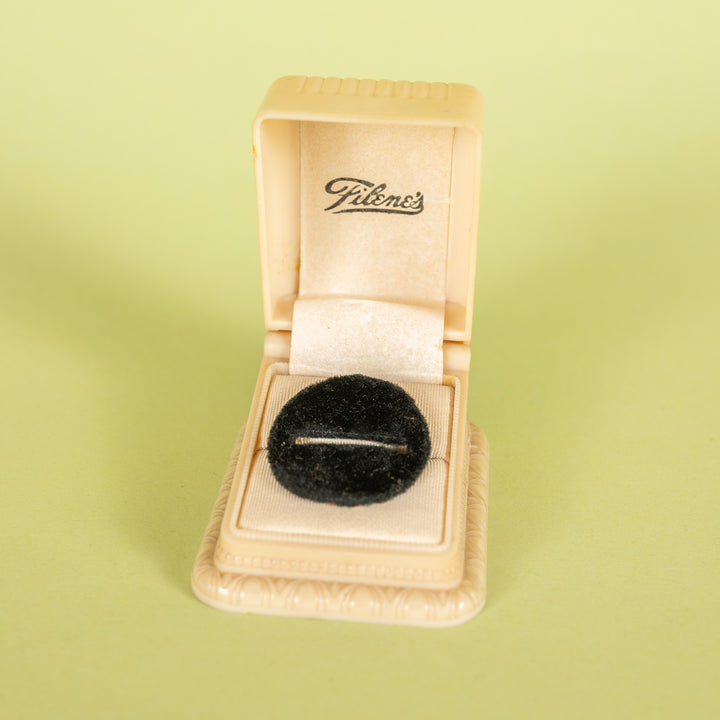 Deco Filene's Two Tone Ring Box