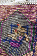 Edwardian Hand Beaded Love Purse