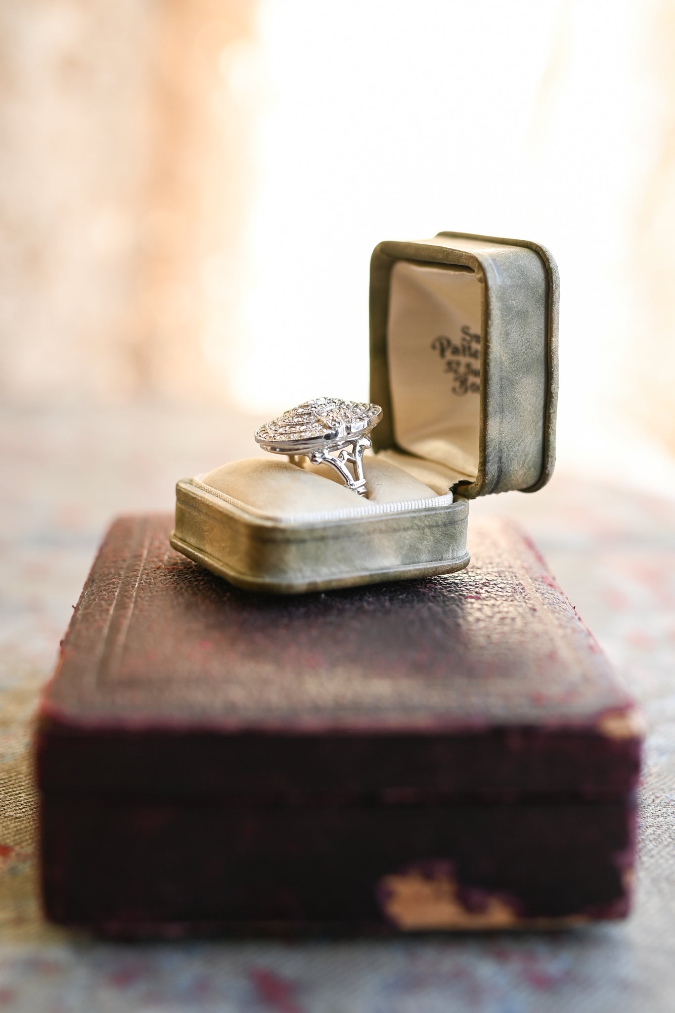 Art Deco Sterling Marcasite Ring