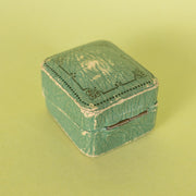 Antique Sage Latched Ring Box