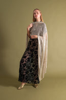 Antique Silver Assuit Monumental Shawl