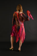 1990s Carter Smith Silk Chiffon Tunic [OS]