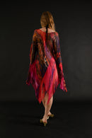 1990s Carter Smith Silk Chiffon Tunic [OS]