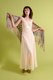 1920s Liberty of London Silk Shawl
