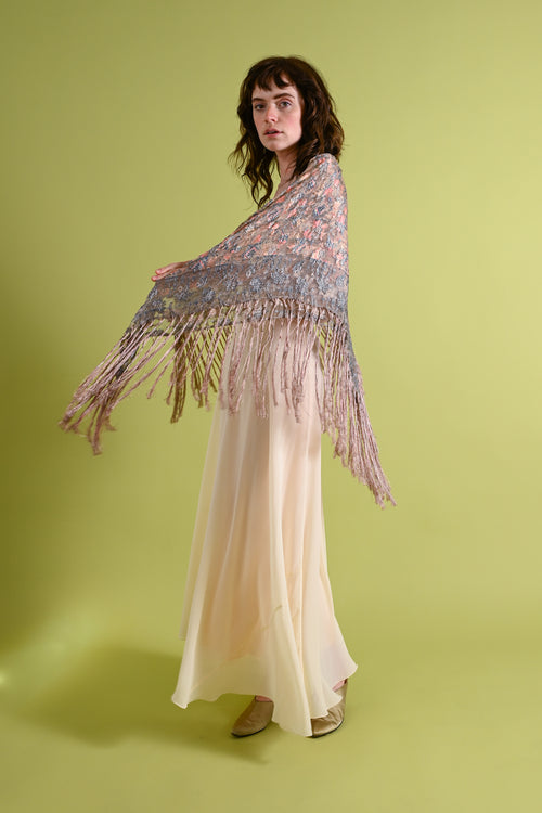 1920s Liberty of London Silk Shawl