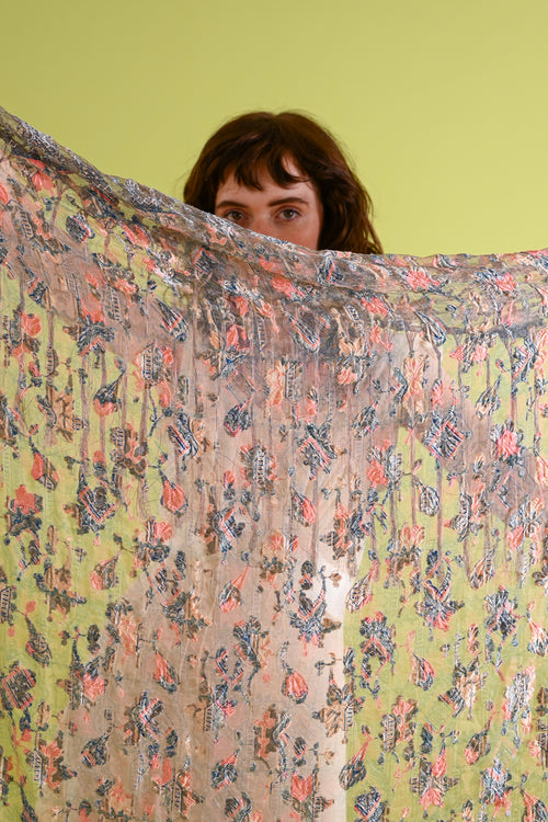 1920s Liberty of London Silk Shawl