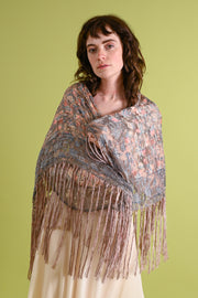 1920s Liberty of London Silk Shawl