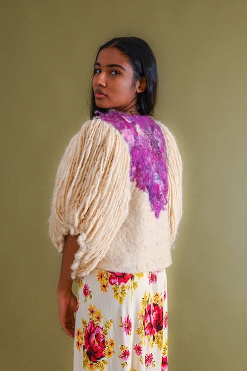 Artisan Made Felted Jacket by Sabine Miner [xs/sm/med]