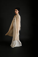 Demetra's French Silk + Lace Appliqué Duster
