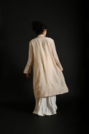 Demetra's French Silk + Lace Appliqué Duster
