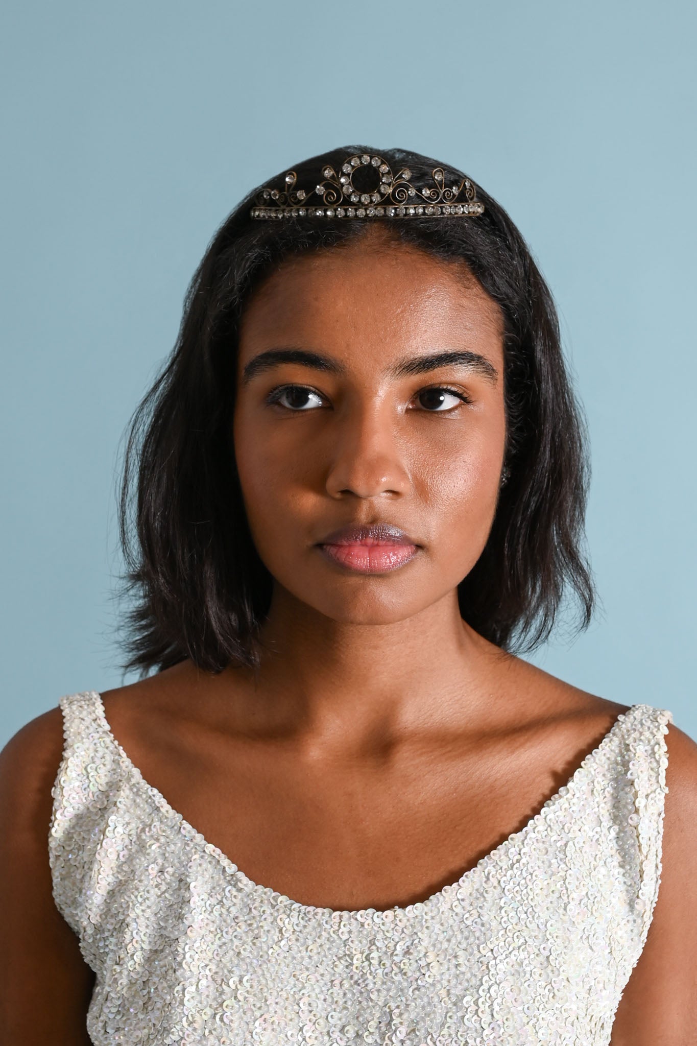 1920s French Paste Tiara