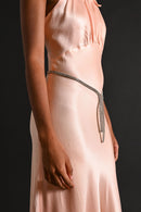 1950s Rhinestone Swag Belt