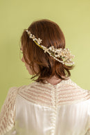 1930s Wax Blossom Bridal Circlet Crown