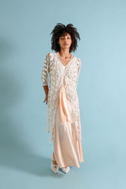 1900s Irish Crochet Duster [sm/med/lrg]