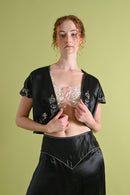 1930s Dragon Embroidered Silk Ensemble [sm/med]