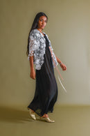 c1900 Exquisite Irish Crochet Floral Jacket [xs/sm/med]