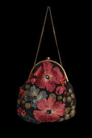 1920s Silk Ribbonwork Bullion Purse