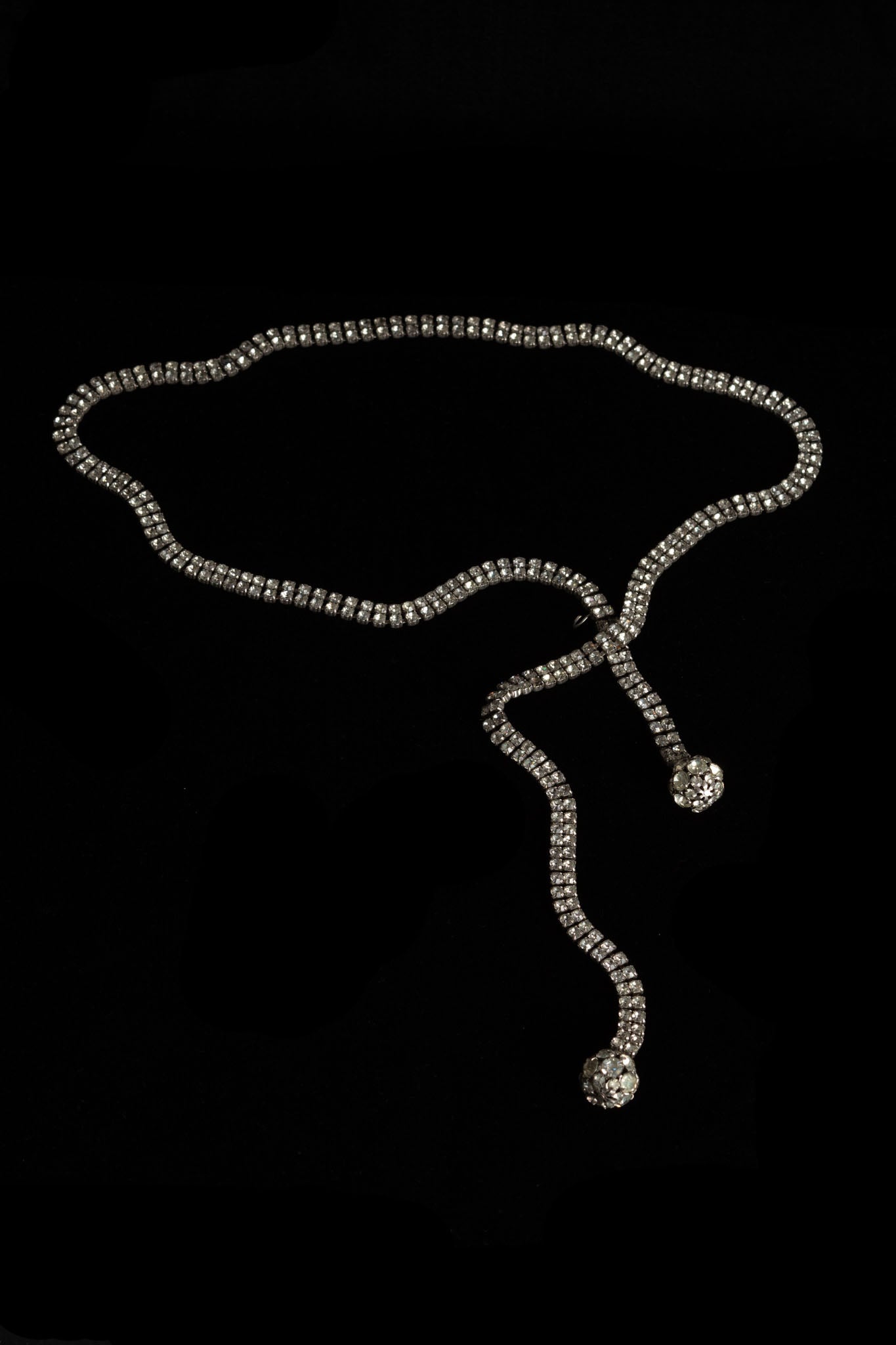 1950s Diamanté Tassel Belt