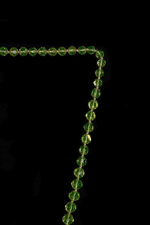 1920s Highlighter Czech Glass Necklace