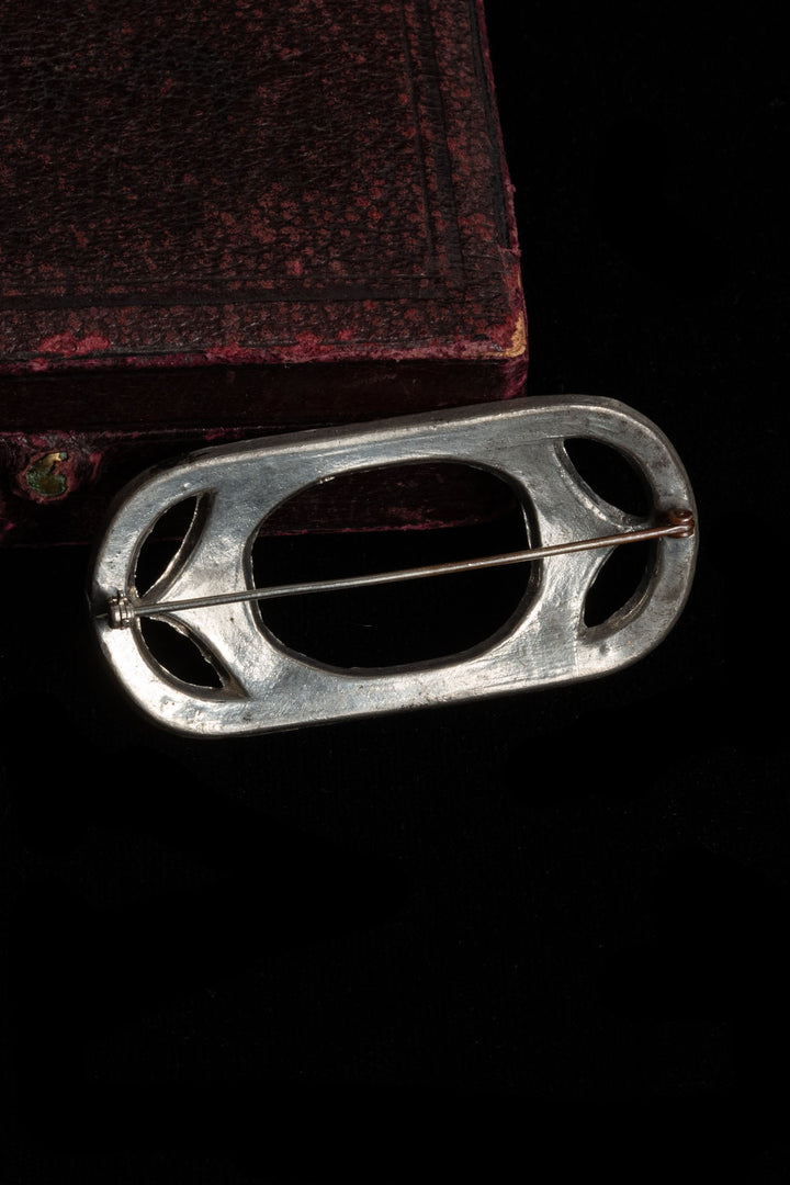 1930s Art Deco Diamanté Brooch