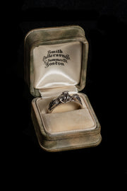 Midcentury Sterling Erotic Ring