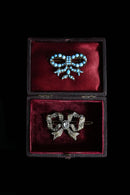 1960s Trompe L'Oeil Bow Barrettes