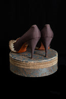 1950s Saks Feather Heels