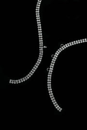 1950s Rhinestone Swag Belt