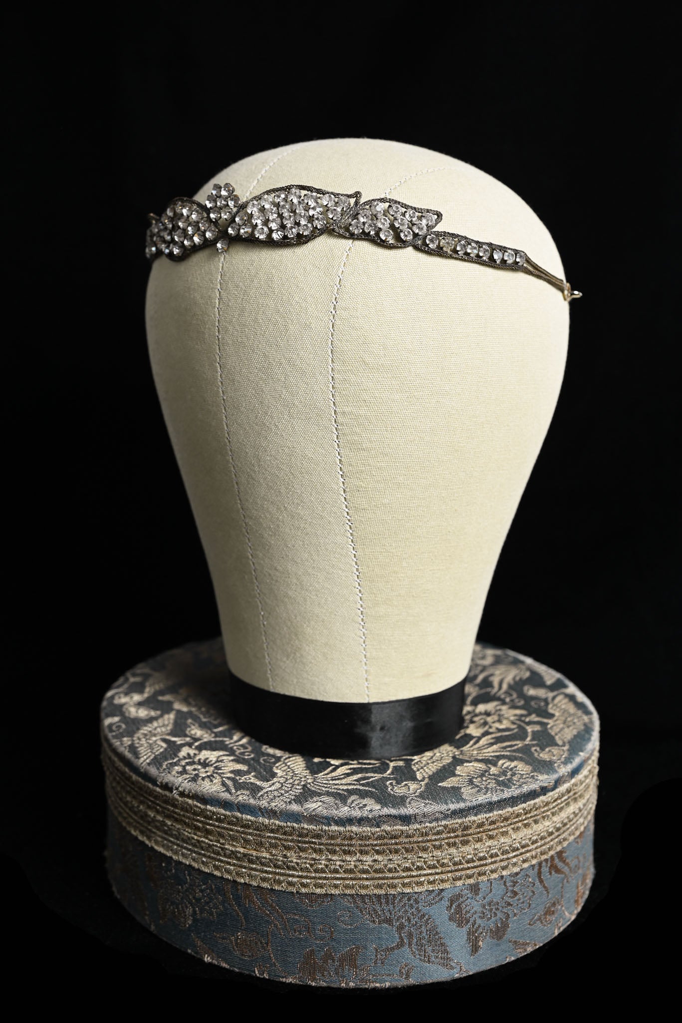 1920s French Paste Flapper Headband