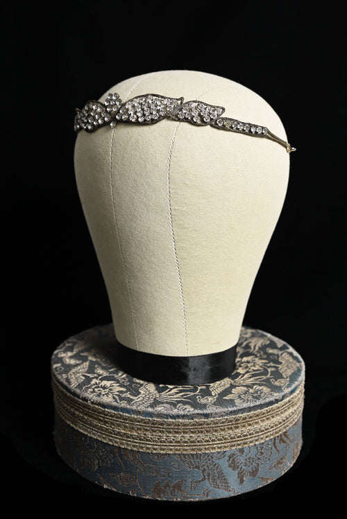 1920s French Paste Flapper Headband