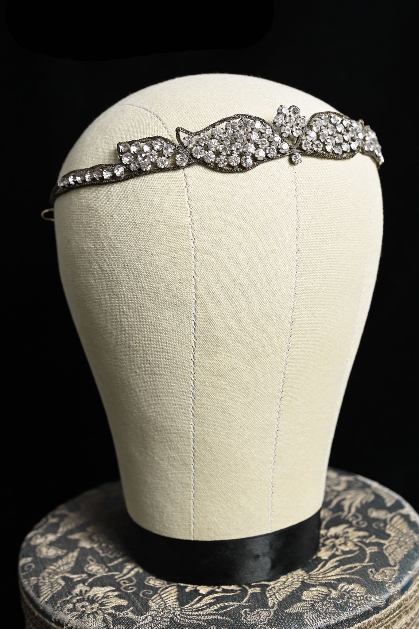 1920s French Paste Flapper Headband