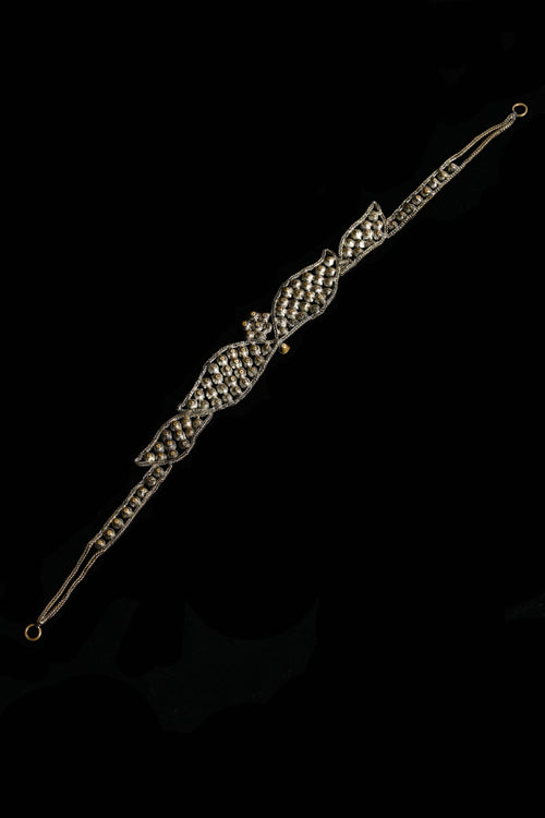 1920s French Paste Flapper Headband