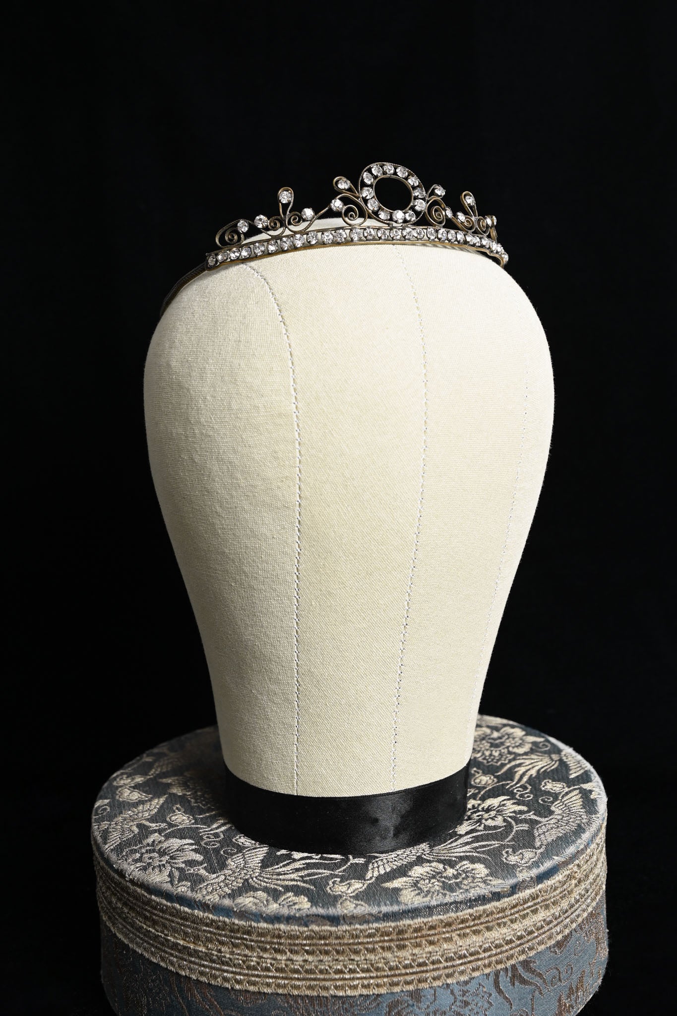 1920s French Paste Tiara
