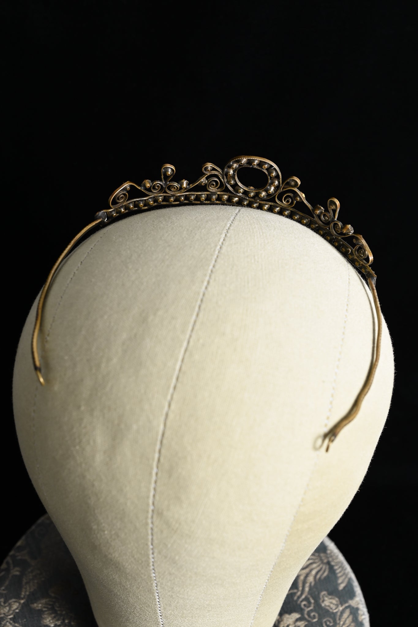 1920s French Paste Tiara