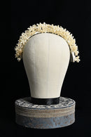 1930s Orange Blossom Wax Bridal Crown