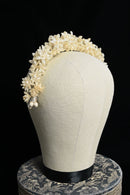 1930s Orange Blossom Wax Bridal Crown