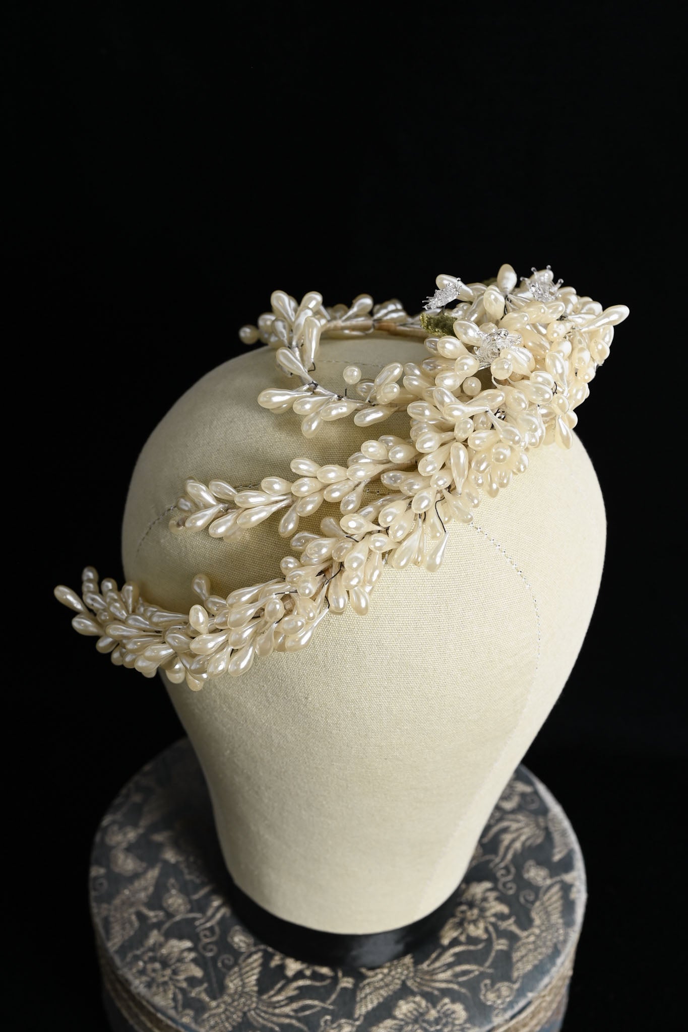 1940s Wax Bridal Wreath