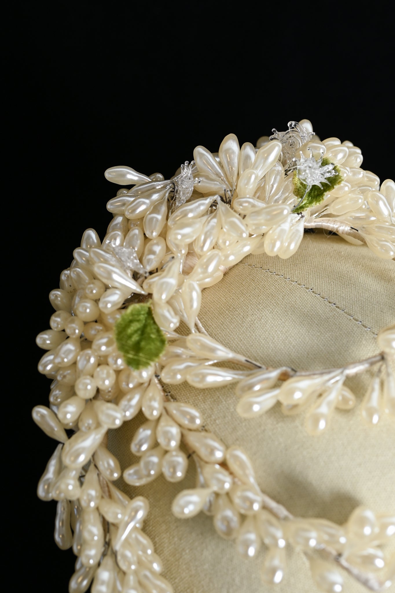 1940s Wax Bridal Wreath