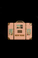 1940s New York Suitcase Souvenir Compact