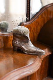 Victorian Boot Pincushion