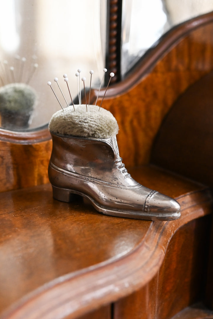 Victorian Boot Pincushion