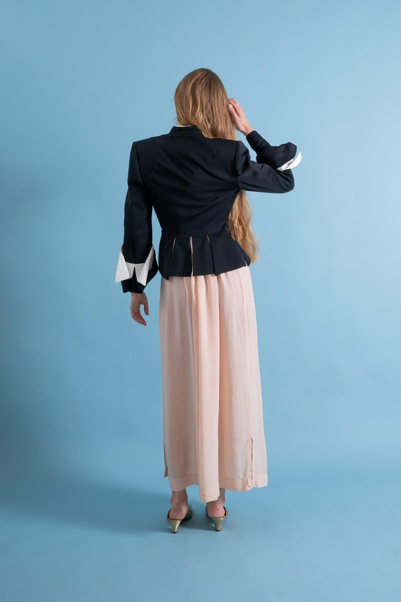 1950s Lilli Ann Carwash Hem Blazer [xs/sm]