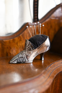 1937 Pan Am Expo Souvenir Shoe Pincushion