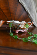 Antique Hand Painted Porcelain Orange Shell Catchalls